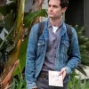 You Penn Badgley Denim Jacket front