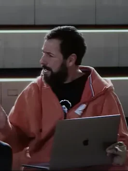 hustle-stanley-beren-orange-hoodie