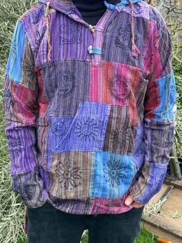 patchwork-cotton-boho-hippy-vintage-hoodie