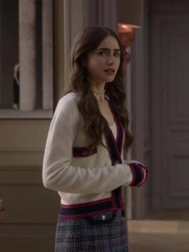 Emily Cooper Emily In Paris Cardigan