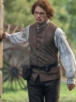 Outlander Jamie Fraser Brown Vest