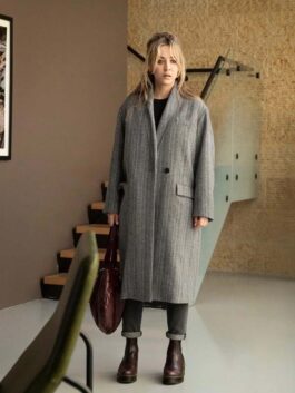 Cassie Bowden The Flight Attendant Trench Coat