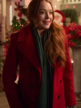 Falling for Christmas Sierra Belmont Red Coat
