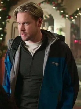 Falling for Christmas Jake Russell Hooded Jacket