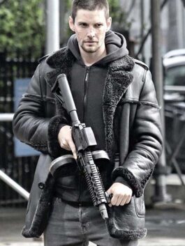 The Punisher 2 Billy Russo Shearling Leather Jacket