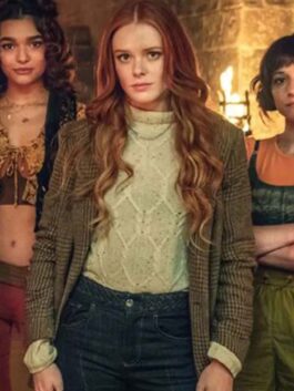 Fate The Winx Saga S02 Bloom Peters Plaid Blazer