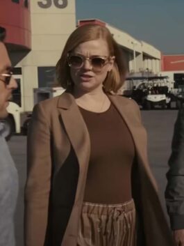 Succession S04 Shiv Roy Brown Blazer