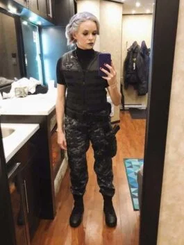 Killer Frost Caitlin Snow Black Leather Vest