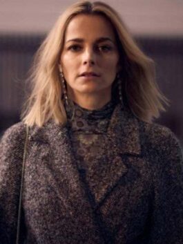 Love Me Bojana Novakovic Grey Coat