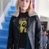 Angie Let It Snow Kiernan Shipka Leather Jacket