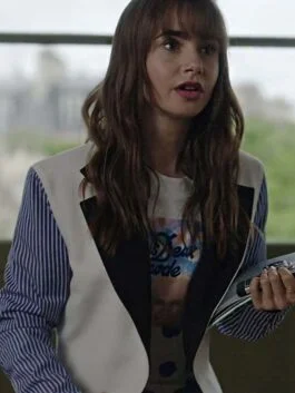 Emily In Paris Season 3 Emily Cooper Reversible Blazer