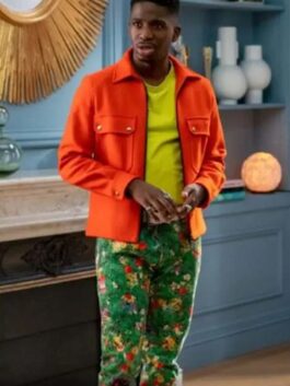 Emily in Paris Julien Orange Jacket