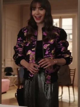 Emily In Paris S03 Emily Cooper Bomber Jacket
