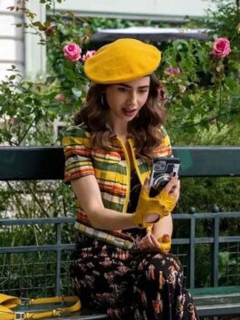 Emily In Paris S02 Lily Collins Cropped Jacket