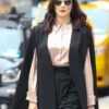 Dead Ringers Rachel Weisz Black Cape Blazer