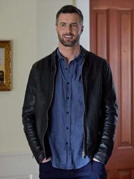 Alternative view of The Wedding Cottage 2023 Brendan Penny Leather Jacket