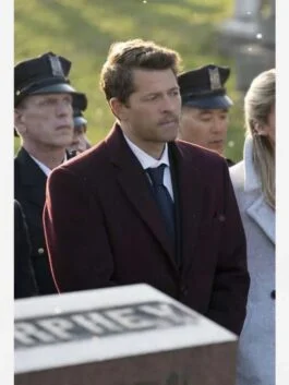 Gotham Knights 2023 Misha Collins Coat