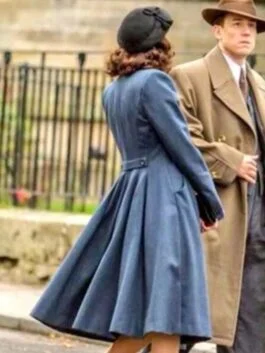 Outlander S03 Claire Randall Grey Coat