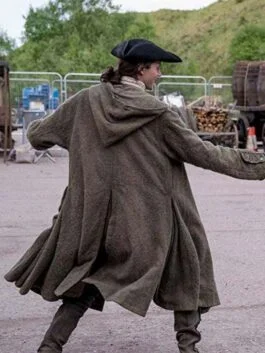 Outlander S04 Fergus Green Hooded Coat