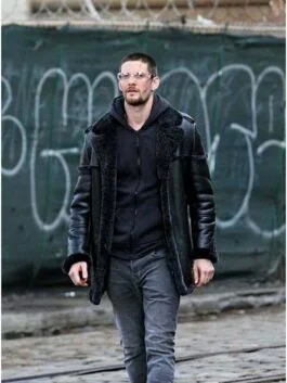 The Punisher 2 Billy Russo Shearling Leather Jacket