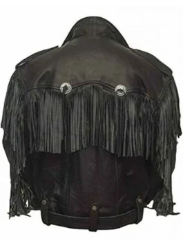 Money Heist Nairobi Fringe Leather Jacket
