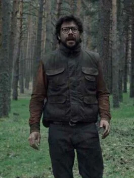 Money Heist S03 El Profesor Vest