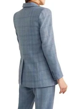 The Flight Attendant Ani Mouradian Blue Blazer