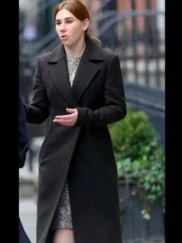 The Flight Attendant Ani Mouradian Black Coat