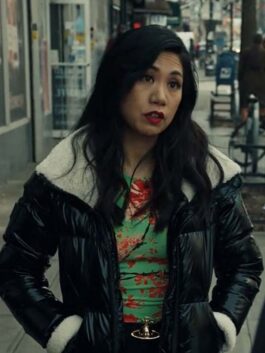 The Equalizer Liza Lapira Puffer Jacket