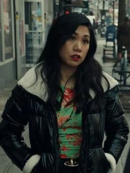 The Equalizer Liza Lapira Puffer Jacket