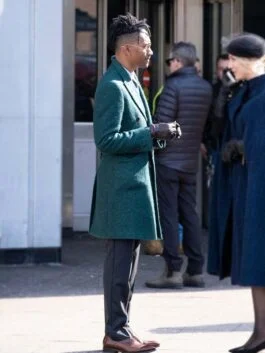 The Flight Attendant Shane Evans Trench Coat