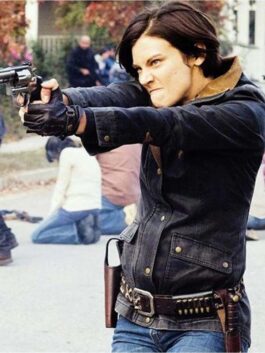Maggie Greene The Walking Dead Denim Jacket
