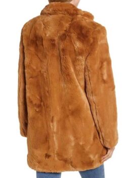 The Equalizer Liza Lapira Vegan Fur Coat