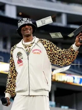 Snoop Dogg Death Row Leopard Track Jacket