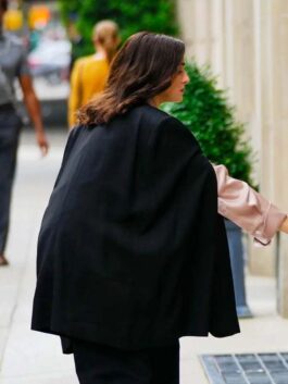 Dead Ringers Rachel Weisz Black Cape Blazer