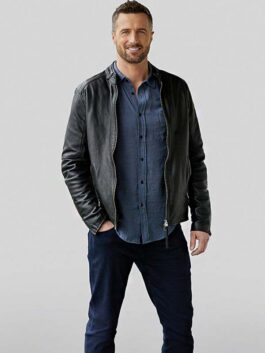 The Wedding Cottage 2023 Brendan Penny Leather Jacket