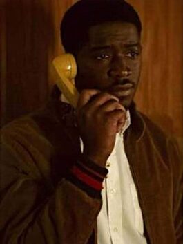 Snowfall S06 Franklin Saint Brown Bomber Jacket