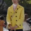 Emily in Paris S03 Emily Cooper Yellow Coat