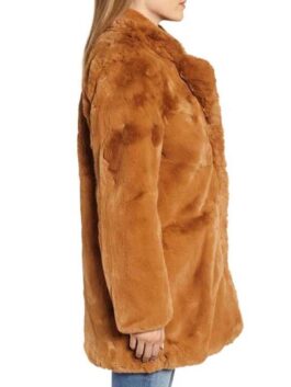The Equalizer Liza Lapira VeganFur Coat