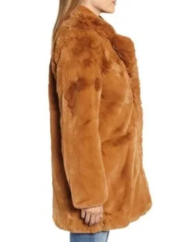 The Equalizer Liza Lapira VeganFur Coat