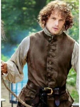 Outlander Jamie Fraser Brown Vest