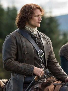 Outlander Jamie Frasers Leather Coat