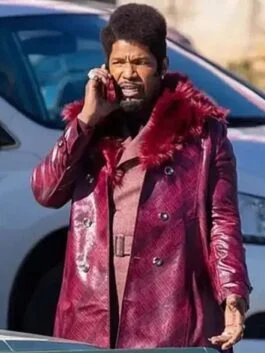 They Cloned Tyrone Slick Charles Leather Coat