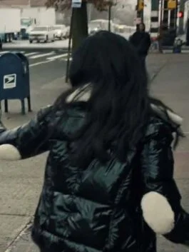 The Equalizer Liza Lapira Puffer Jacket
