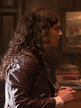 National Treasure Edge Of History 2022 Lisette Olivera Leather Jacket