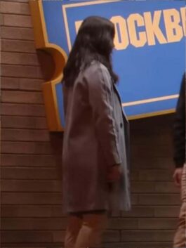 Blockbuster 2022 Eliza Gray Coat