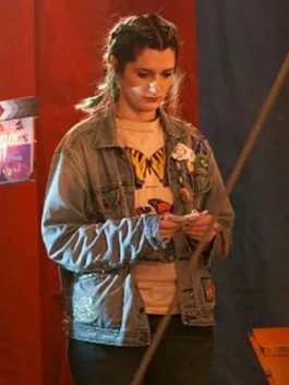 Balloon Animal 2023 Poppy Valentine Denim Jacket