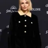 Chevalier 2023 Lucy Boynton Velvet Coat