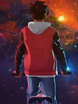Entergalactic Kid Cudi Bomber Jacket (back)
