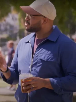 Grand Crew Anthony Holmes Blue Jacket